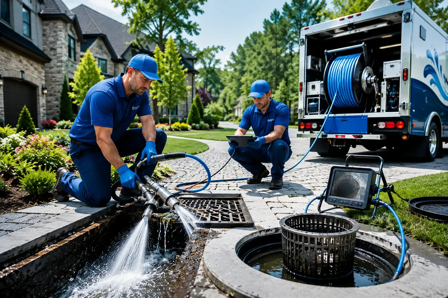 Local outdoor drain cleaning professionals in Brandeis, CA